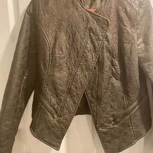 Faux Leather Jacket